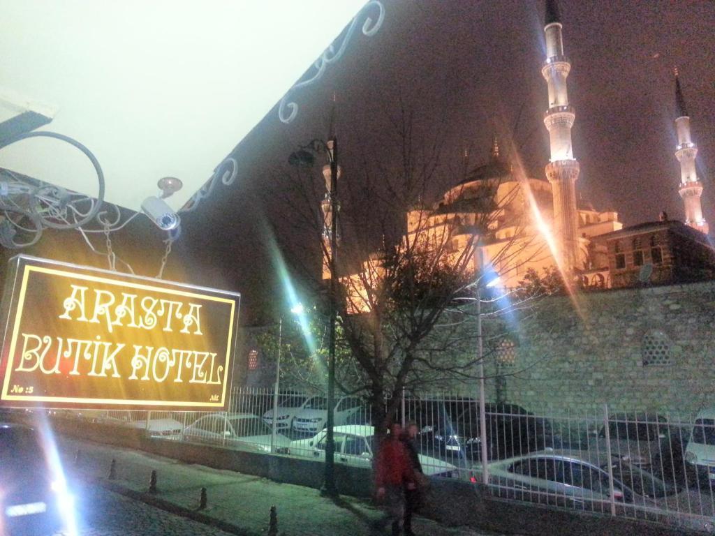 Arasta Hotel Istambul Exterior foto