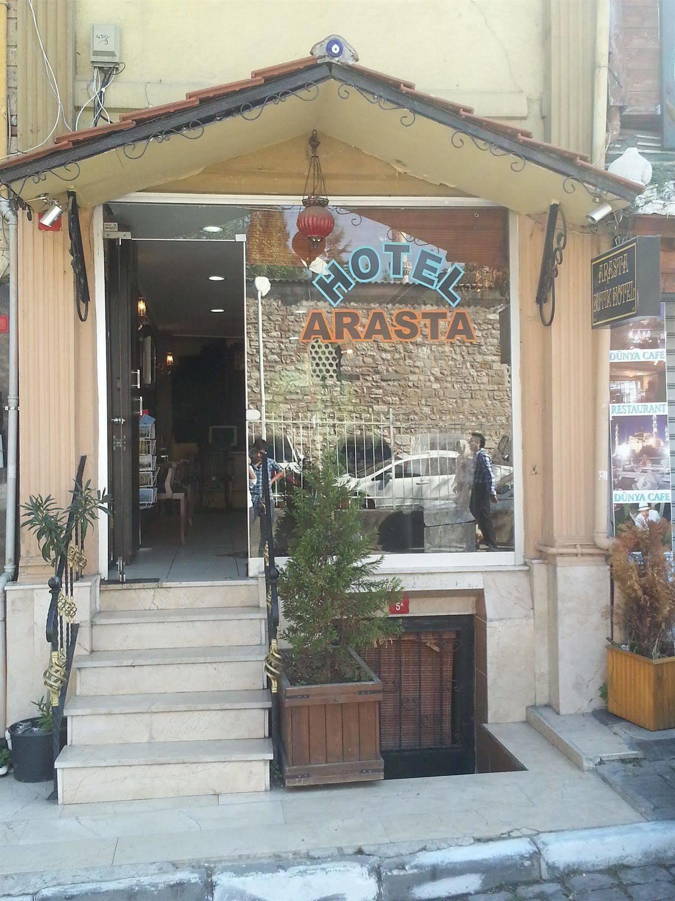 Arasta Hotel Istambul Exterior foto